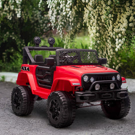 Aosom Ride On Car Off Road Truck SUV 12 V Electric Battery Powered