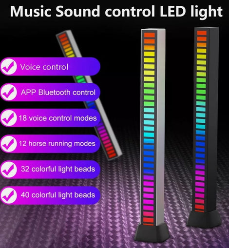 Dragon Sound Reactive Music Light Bar 2 pcs pack