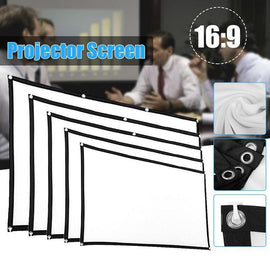 2020 New 3D HD Foldable 60/72/84/100/120/150inch Projector Screen 16:9